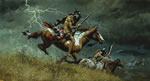 "When Omens Turn Bad" Frank McCarthy Giclee Canvas